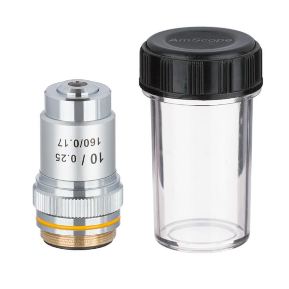 AmScope 10X Achromatic Microscope Objective New