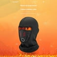 thumbnail image 6 of Winter Helmet, Warm Hood & Face Mask for Men: Thick Brushed Fleece, Full Coverage, Breathable, Anti-Pollution for Outdoor Activities, 6 of 9