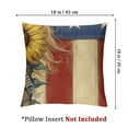 thumbnail image 4 of Decorative Throw Pillow Set of 2, Star Stripes Cushion Case Decor, n Fall Farmhouse Home Decoration, 4 of 7