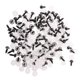 thumbnail image 1 of 100 Pieces Plastic Safety Eyes with BACKS for Bear Doll DIY Craft 10mm Clear, 1 of 4