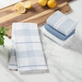 Better Homes & Gardens Blue Linen Cotton WaffleWeave DualPurpose