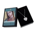 thumbnail image 2 of Medalla Virgen de Guadalupe Medalla Italiana Corazón Grabado Laser, 2 of 3