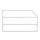 thumbnail image 5 of Rev-A-Shelf Organizador de estante para bandejas para hornear de 12" para gabinetes de cocina de pared y base Estante divisor para bandejas Cables de almacenamiento para armarios Cromo 597-12CR-2-1, 5 of 9