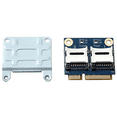 thumbnail image 5 of 3X 2 SSD HDD for Laptop Dual - SD SDHC SDXC TF to Mini PCIe Memory Card Reader MPCIe to 2 Mini-Sdcards Adapter, 5 of 5