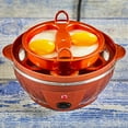 thumbnail image 4 of Copper Chef Want The Secret to Making Perfect Eggs & More C Electric Cooker Set-7 or 14 Capacity. Hard Boiled, Poached, Scrambled Eggs, or Omelets Automatic Shut Off, 7.5 x 6.7 x 7.5 inches Red, 4 of 9