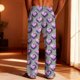 thumbnail image 4 of TaTaai Men's Valentine Print Loose Elastic Waist Pajama Pants, Valentine's Day Gift, Casual Leisure Straight Trousers With Pockets Gift, 4 of 8