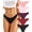 5Pack A, variant on Finetoo Cotton Underwear for Women High Cut Hipster Womens Cheeky Bikini Panties 5 Pack M