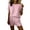 Brown-womens linen shirt, variant on Linen Short Sets for Women Summer Short Sleeve Shirts Lounge Shorts Outfits Loose fit 2 Piece Sets