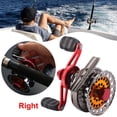 thumbnail image 5 of Metal Fishing Reels Equipped With Line Counter Trolling Reel Wheel left, 5 of 6