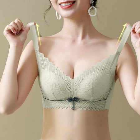 

3pcs Lace Latex Gathers And Closes The Auxiliary Milk And The Adjustable Underwear Is Comfortable And Sagging New Model Bra bras for women