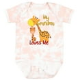 thumbnail image 3 of Inktastic My Grandma Loves Me Giraffe Boys or Girls Baby Bodysuit, 3 of 5