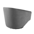 thumbnail image 4 of Modway Series Performance Velvet Fabric Swivel Chair in Gray, 4 of 9