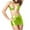 Mint Green, variant on Sexy Bunny Lingerie For Women Satin Underwear For Women Full Coverage Ing Lingerie Sexy Gothic ClothesBandageLeather And Stockings And Full Bodysuit With Head Leather Personalized Panties Personalized