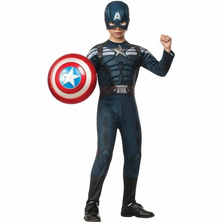 Captain America The Winter Soldier Deluxe Stealth Child Halloween Costume
