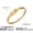 Z122-Gold, variant on Waterproof Bangle Bracelets for Women - 14K Gold Plated Quilted Bangle Stack - Stainless Steel Dainty Gold Bracelet Trendy Summer Fashion Jewelry
