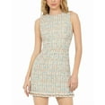 thumbnail image 3 of alice + olivia womens  Clyde A-Line Shift Dress, 8, White, 3 of 4