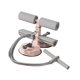 thumbnail image 2 of Barra de sentado con soporte de piso de resistencia con 2 tazas de succión fuertes AB Máquina Barra de abdominamiento Ajuste para mujeres del vientre rosa, 2 of 8