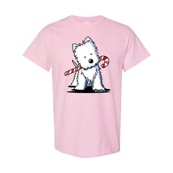Inktastic Candycane Cutie Westie T-Shirt