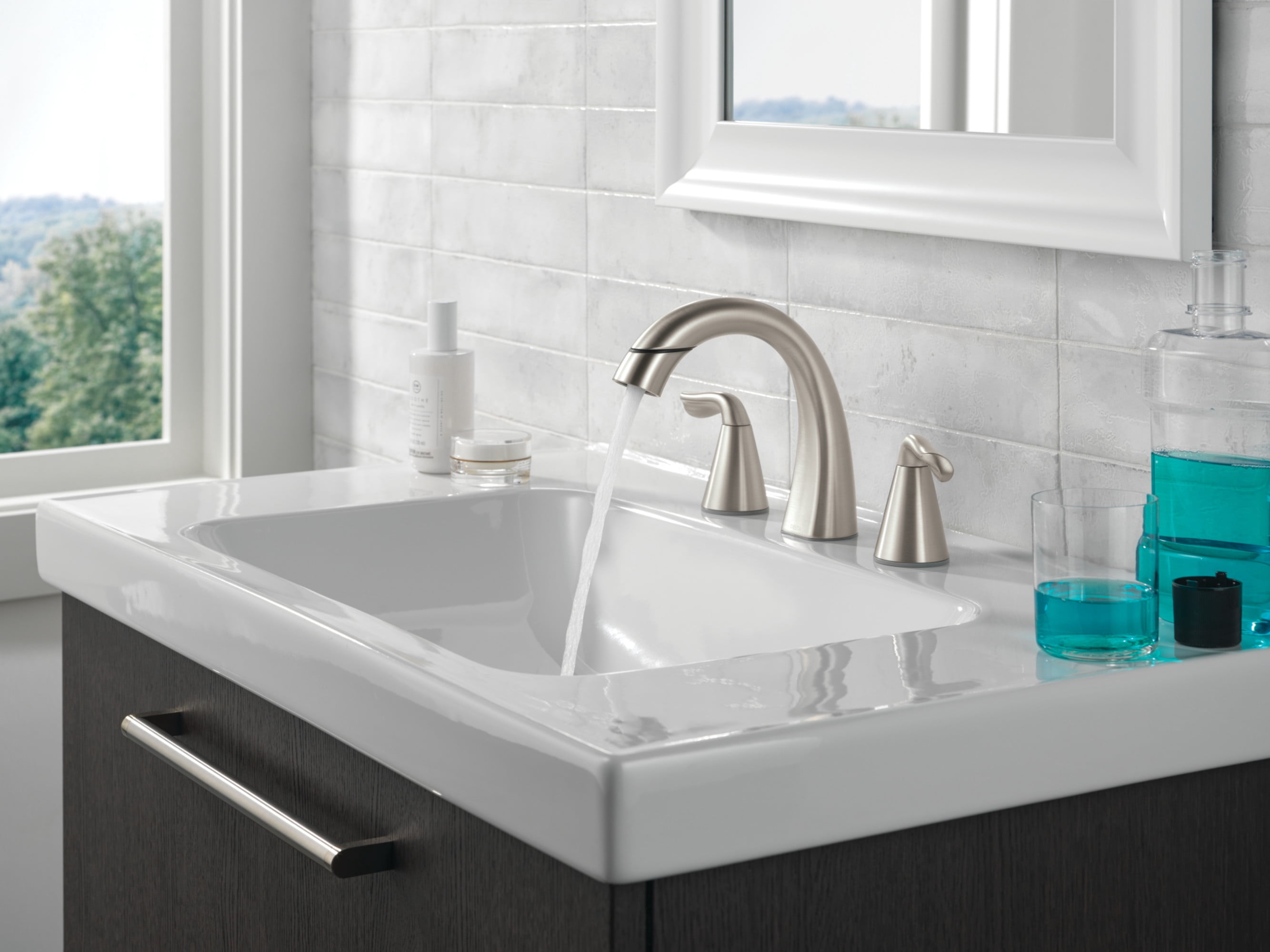 Delta 35840LF-PD Arvo 1.2 GPM Widespread Bathroom Faucet - Chrome
