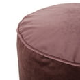 thumbnail image 2 of Shimon Cylinder Pouf Blush Pink Velvet, Versatile Seating for Living Room & Office, Modern Interior Design 16x16x16 Dimension, 2 of 7
