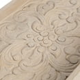thumbnail image 4 of Kate and Laurel Adhira Carved Decorative Rectangle Tray, 24 x 10, Natural Wood, Traditional Display Tray with Handles and Hand Carved Wooden Pattern, 4 of 11