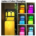 thumbnail image 2 of Set of 4 Solar Powered Color Changing Mount Light Outdoor Landscape Garden Deck Fence, 2 of 6