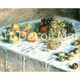 thumbnail image 1 of Still Life Apples And Grapes 1-Monet - CANVAS OR FINE PRINT WALL ART, 1 of 1