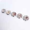 thumbnail image 4 of Gazechimp 3xRound 3 Grids Candy Box Portable Tin Pots Cosmetic Jars Case Container 3 Pcs, 4 of 8