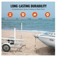 thumbnail image 4 of Boat Trailer Rails 43' Adjustable, 2PCS Galvanized Steel Trailer Poles with PVC Pipes for Ski, Fishing, Sailboat - Loading & Transport, 4 of 7
