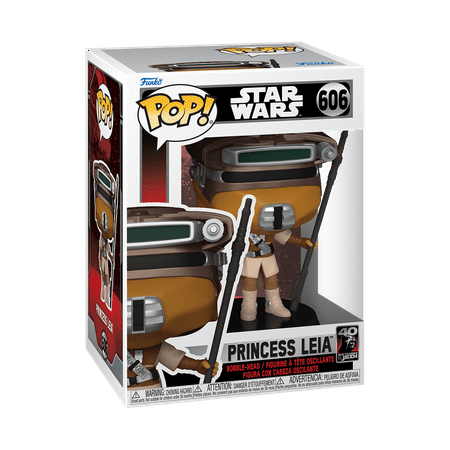 Funko - POP! Star Wars: Return of the Jedi 40th- Princess Leia