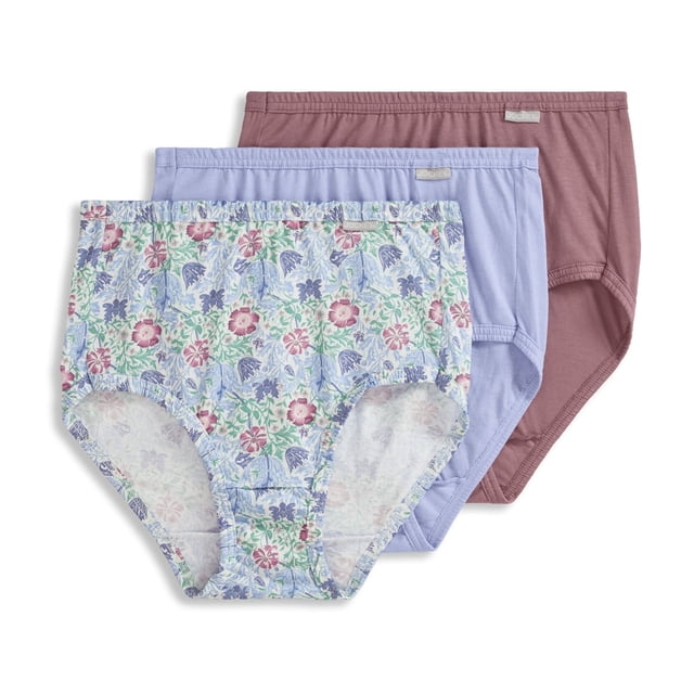 Jockey Women's Plus Size Elance Brief - 3 Pack