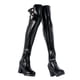 thumbnail image 1 of Zapatos de Cuero PU a Escala 1:6 para Vestir Figuras de Acción Femeninas de 12 Pulgadas, 1 of 4