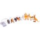 thumbnail image 1 of 1 cadena de luces LED de dinosaurio para niños, lámpara de dinosaurio, regalos de fiesta (.5M 10LED Animal), 1 of 9