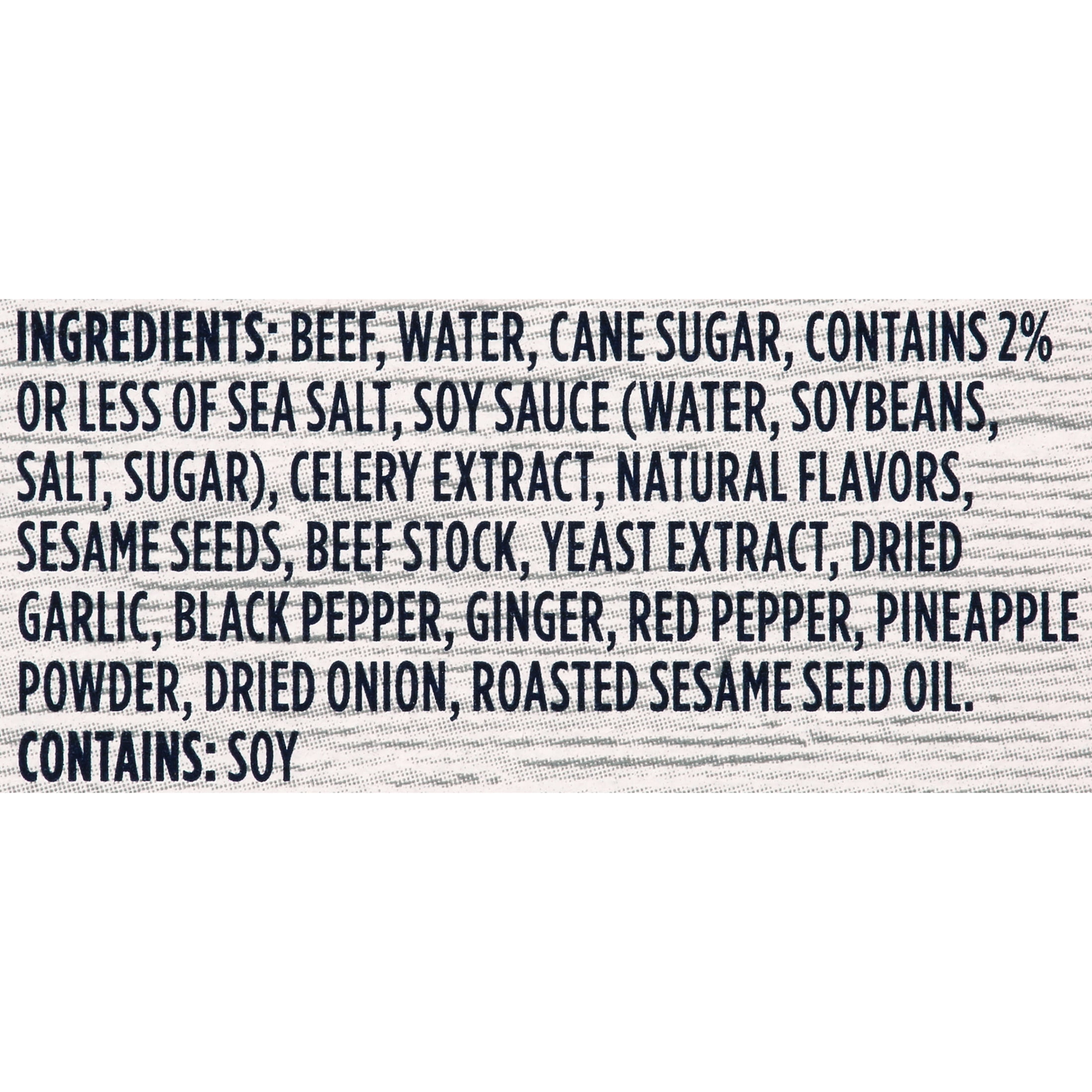 Lorissa's Kitchen Beef Bites, Korean Barbecue. Meat Snack Packs, 5ct 0.5oz