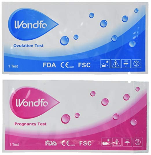 Wondfo Combo 40 Ovulation and 10 Pregnancy Urine Test Strips