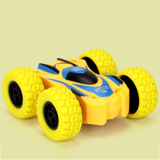 Ofertas del Cyber of Monday Ofertas del Black of Friday ¡Rebajas de juguetes para niños por menos de $5! Juguetes de autos acrobáticos RC kkbbma, auto inercial de doble cara, auto acrobático