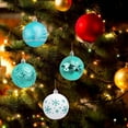 thumbnail image 6 of 24 Pcs 2.36" Christmas Tree Ornaments - Shatterproof Hanging Balls for Xmas, Holiday & Wedding Decorations, Festive Painted Decor, 6 of 8