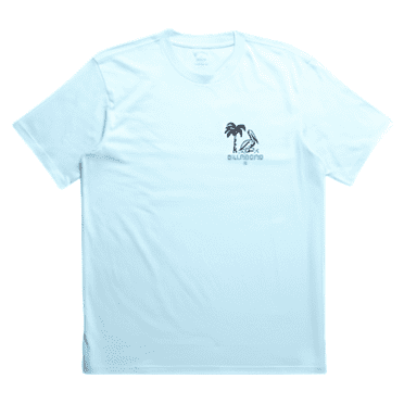Billabong COASTAL BLUE Men's Lounge Short Sleeve T Shirt, US Large