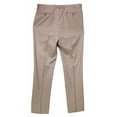 thumbnail image 2 of Vigano Men's 090 Tan CL42 Wool Pants Dress - 42, 2 of 2