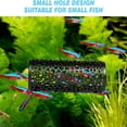 thumbnail image 5 of Lssam Betta Tunnel Hideout with Small Hole Cave Design, Black Aquarium Decor Tube for Fish and Shrimp Tank Accessories, 1 Count, 5 of 9