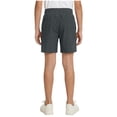 thumbnail image 6 of FAHXNVB Boys' Cotton Linen 2 in 1 Athletic Shorts Drawstring Elastic Waist Casual Loose Fit Shorts Breathable Lightweight Comfortable Fashion Summer Running Shorts 4-15 Years, 6 of 7