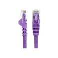 thumbnail image 3 of StarTech 5ft CAT6 Ethernet Cable - Purple CAT 6 Gigabit Ethernet Wire -250Mhz 100W PoE RJ45 UTP Network Patch Cord Snagless with Strain Relief (N6PATCH5PL), 3 of 3