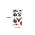 thumbnail image 3 of Autocollant de Tatouage de Rugby Imperméable pour Fans Fête Football Américain Sports, 3 of 8