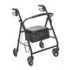 Essential Rollator with Loop Hand Brakes, Black