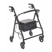 Essential Rollator with Loop Hand Brakes, Black