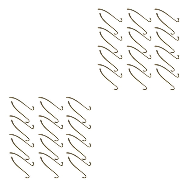 Ganchos Naiovety 24 piezas Accesorios de joyería de Aleación de zinc Plata Bronce Oro antiguo Cobre