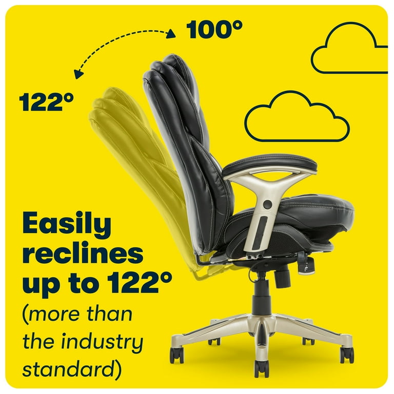 Serta Works Mid Back Office Chair With Back In Motion Technology