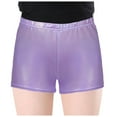 thumbnail image 2 of Cathalem Girls Summer Shorts Girls Casual Shorts Athletic Dance Tennis Cheer Shorts Running Preppy Sports Clothes (Light Purple,5-6 Years), 2 of 8