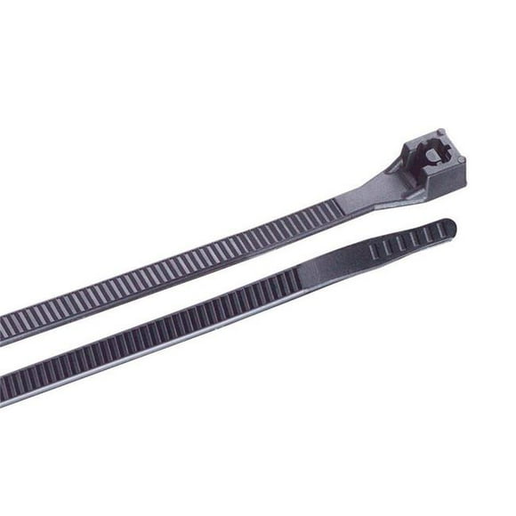 Power Products 3338639 6 in. Double-Lock Cable Ties - Pack of 100