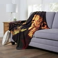 thumbnail image 3 of The Northwest 1WBH-23600-0023-OOF 50 x 60 in. Warner Bros. Freddy vs Jason Freddy Waves Silk Touch Throw Blanket, 3 of 5